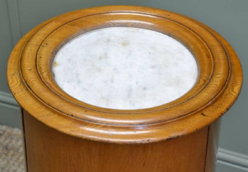 fig 2. Unusual Victorian Ash Cylindrical Antique Pot Cupboard
