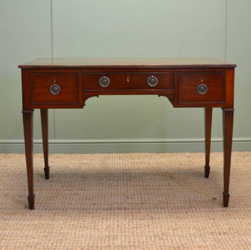 Fine Regency Mahogany Antique Side / Writing Table