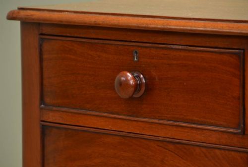 fig 3. Beautifully Figured Victorian Mahogany Chest Of Drawers