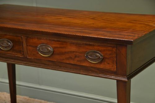 fig 2. Edwardian Inlaid Walnut Antique Side Table