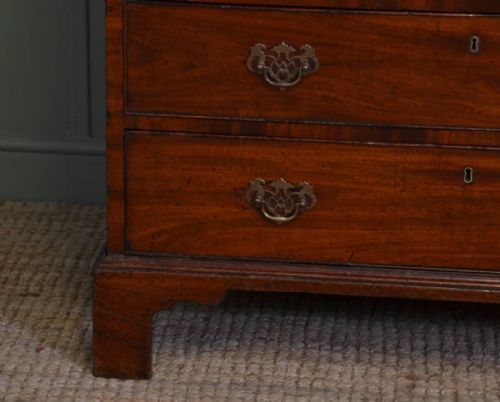 fig 1. Georgian Mahogany Antique Writing Bureau