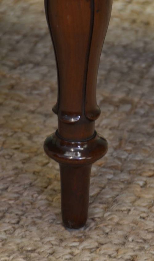fig 2. Unusual William IV Quality Mahogany Antique Small Coffee Table
