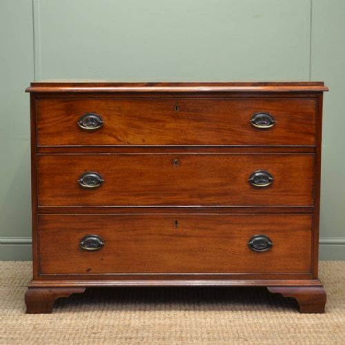 Quality Victorian Mahogany Antique Chest of Drawers
