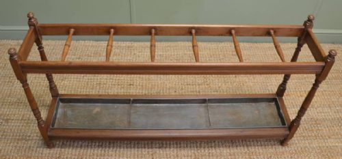 fig 1. Large Victorian Antique Pine Umbrella Stand