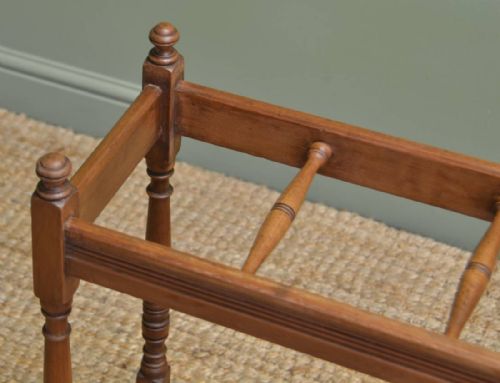 fig 2. Large Victorian Antique Pine Umbrella Stand