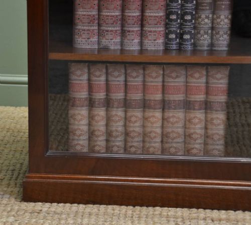 fig 1. Unusual Victorian Antique Mahogany Shop Display Cabinet