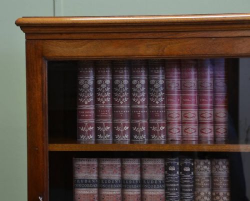 fig 2. Unusual Victorian Antique Mahogany Shop Display Cabinet