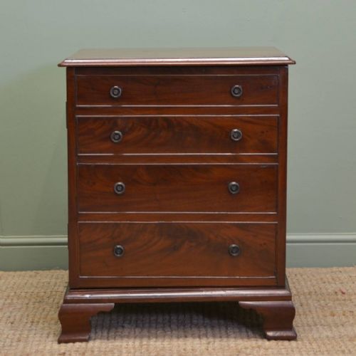 Small Georgian Mahogany Antique Cabinet