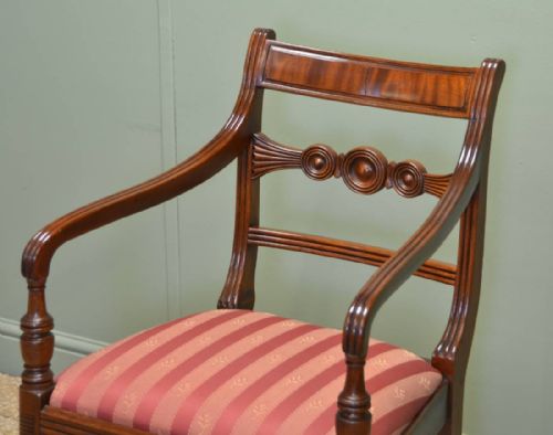 fig 2. Quality Regency Mahogany Antique Desk Chair