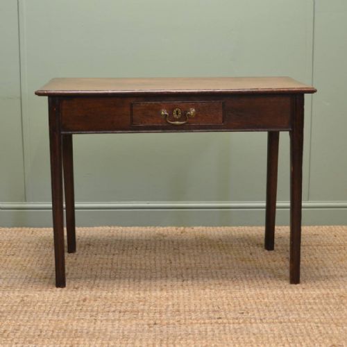 
Country Georgian Oak Antique Side Table
