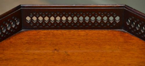 fig 2. Spectacular Quality Mahogany  Inlaid Edwardian Antique Occasional Table