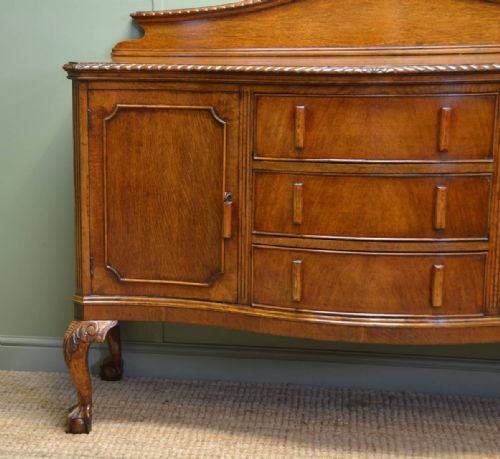 fig 1. Bargain! Quality Oak Antique Sideboard