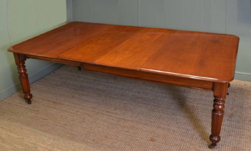 Quality Mahogany Antique Victorian Extending Dining Table
