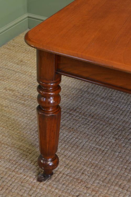 fig 1. Quality Mahogany Antique Victorian Extending Dining Table