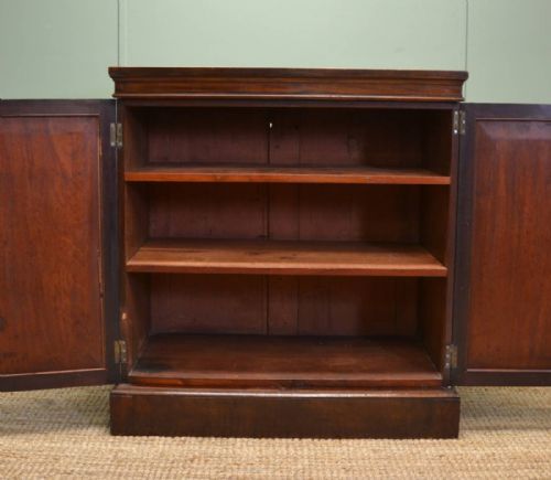fig 1. Characterful Victorian Walnut Antique Cupboard