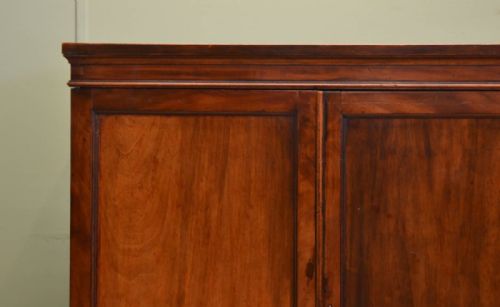 fig 2. Characterful Victorian Walnut Antique Cupboard