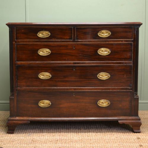 Quality Georgian Lancashire Antique Chest of Drawers