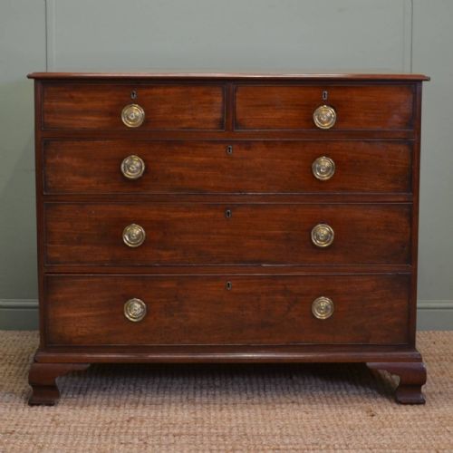 Stunning Georgian Mahogany Antique Chest of Drawers
