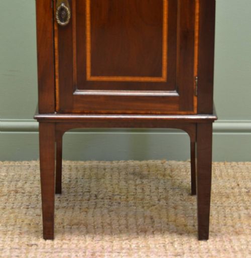 fig 1. Quality Edwardian Mahogany Antique Cabinet