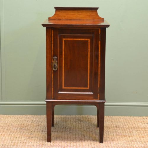 Quality Edwardian Mahogany Antique Cabinet