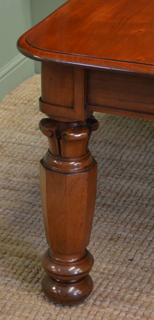 fig 1. Huge William IV Extending Mahogany Dining Table ca 1835