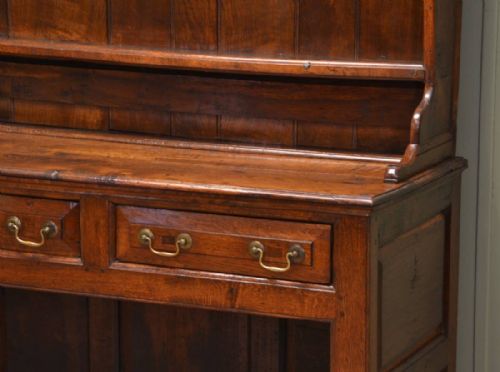 fig 2. Characterfull Period Eighteenth Century Georgian Oak Antique Dresser