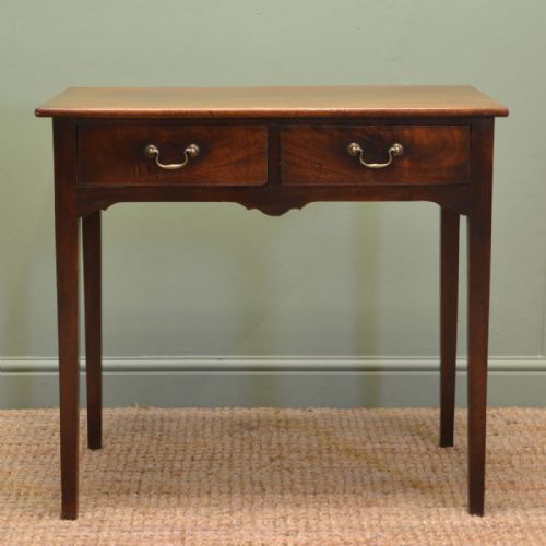 Fine Georgian Mahogany Antique Side Table