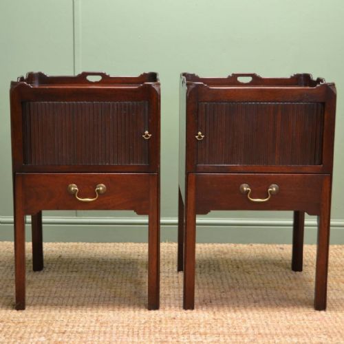 Unusual Pair of Antique Cabinets Dating from the Early 1900'S