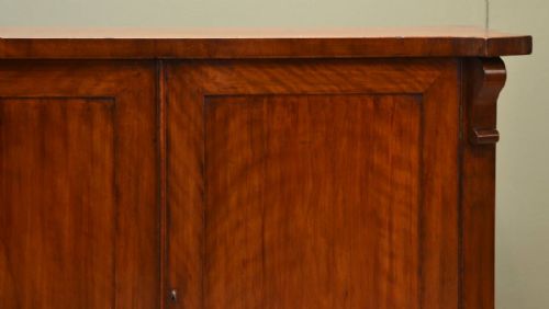 fig 2. Antique Satin Birch Victorian Cupboard