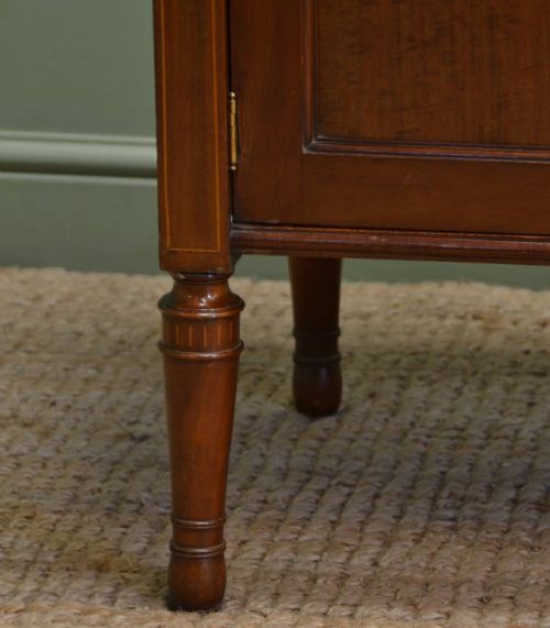 fig 1. Quality Edwardian Antique Mahogany Cupboard