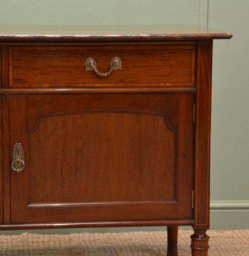fig 2. Quality Edwardian Antique Mahogany Cupboard