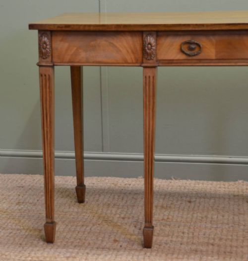 fig 2. Edwardian Mellow Mahogany Antique Console Table