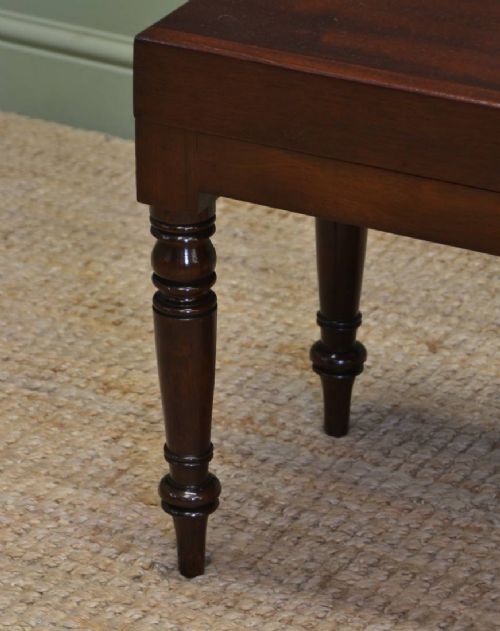 fig 1. Unusual Victorian Mahogany Antique Small Coffee Table