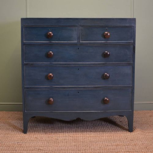 Painted Regency Antique Chest of Drawers