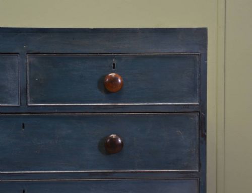 fig 2. Painted Regency Antique Chest Of Drawers