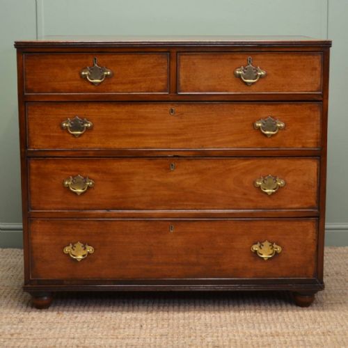 Georgian Mahogany Antique Chest of Drawers