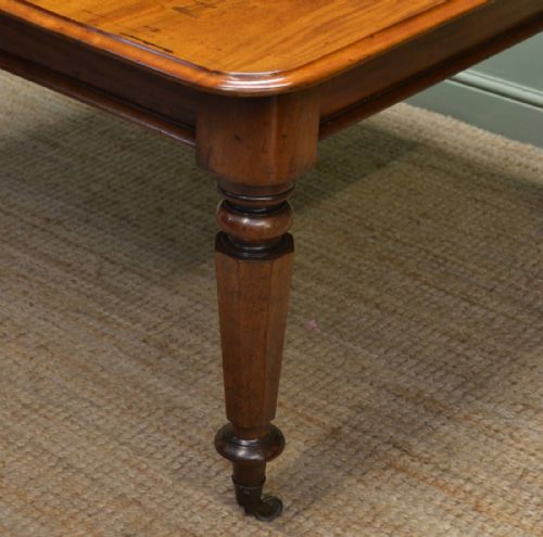 fig 2. Characterful Golden Mahogany William IV Large Antique Dining Table