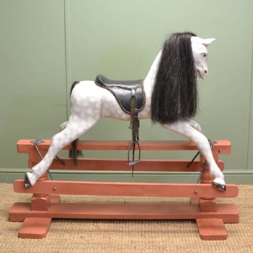 
Fine Antique Vintage Rocking Horse
