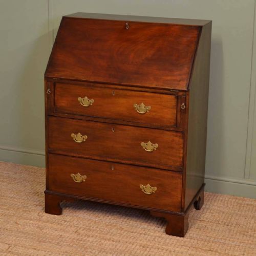 
Edwardian Mahogany Antique Bureau
