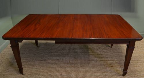 Spectacular Rich Mahogany Quality Antique Victorian Extending Dining Table