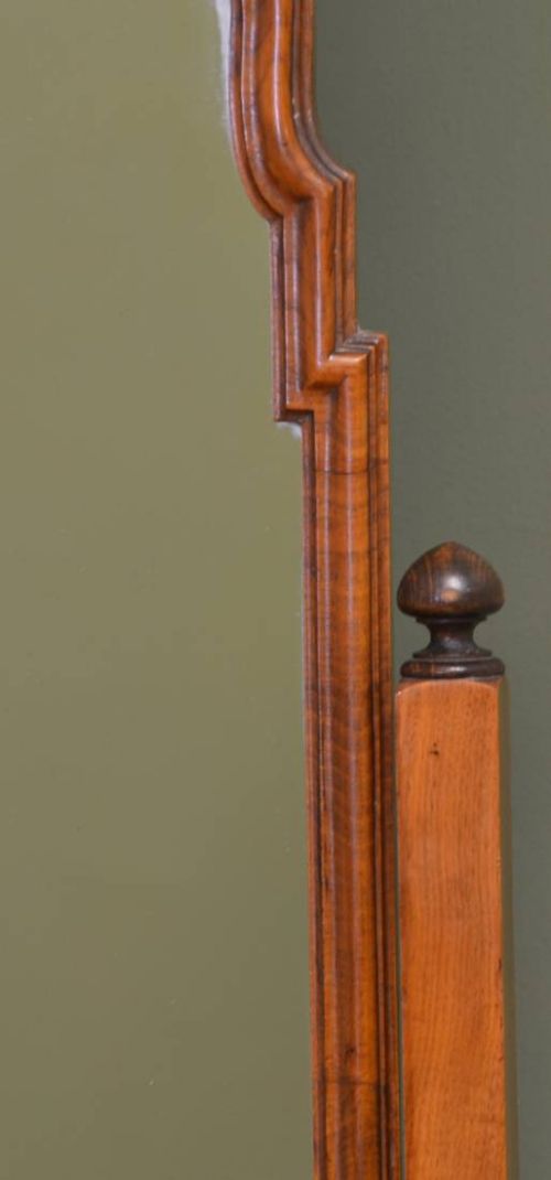 fig 2. Elegant Art Deco Slim Antique Cheval Mirror