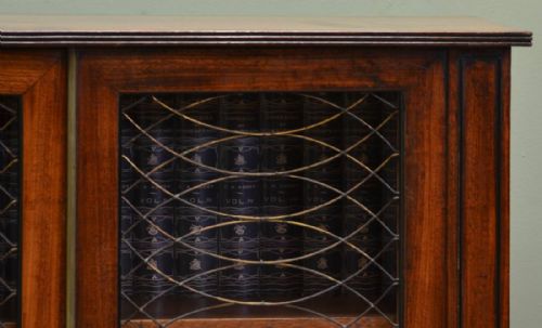 fig 2. Small Regency Mahogany Antique Cabinet of Small Proportions