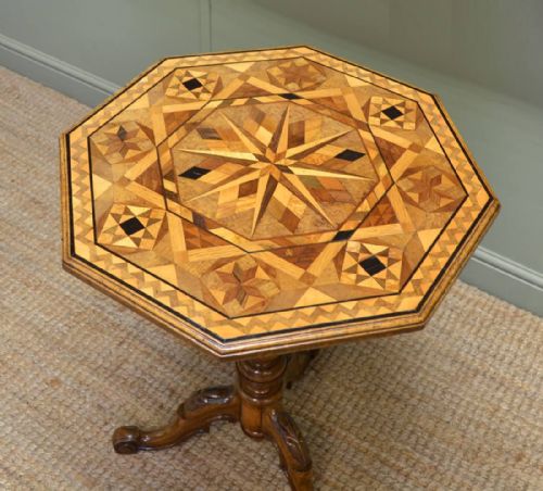 fig 1. Breathtaking Victorian Pollard Oak Specimen Table