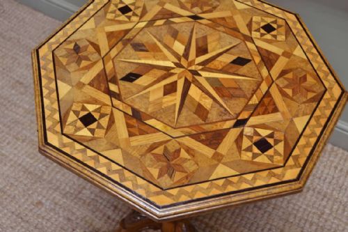 fig 2. Breathtaking Victorian Pollard Oak Specimen Table