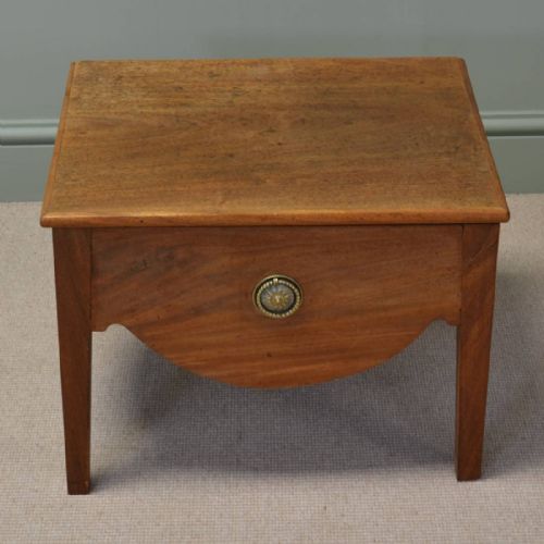 Small Georgian Mahogany Antique Coffee Table