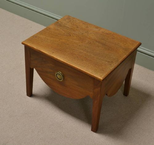 fig 1. Small Georgian Mahogany Antique Coffee Table