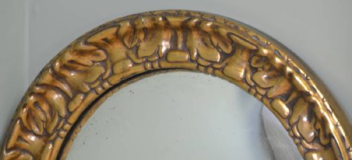 fig 1. Stunning Gilt Antique Pier Mirror