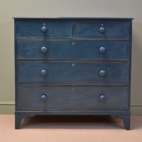 Antique Painted Georgian Chest of Drawers