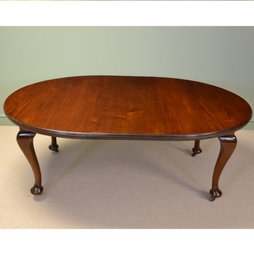 Edwardian Mahogany Antique Extending Dining Table