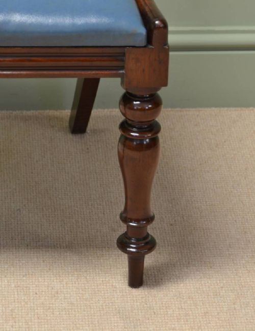 fig 2. Elegant Rich Mahogany Antique Victorian Dining Chairs